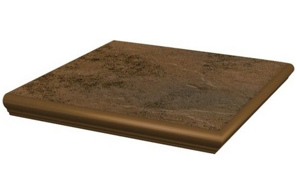 Ступень угловая с капиносом структурная Semir Beige, Brown, Grafit купить в Санкт-Петербурге