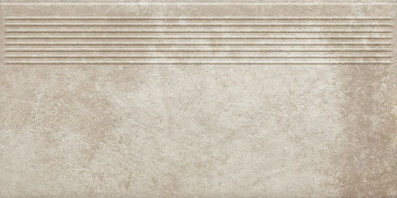 Ступень без капиноса с насечками Viano beige структурная 300х600х8.5мм Paradyz 8шт/уп купить в Санкт-Петербурге