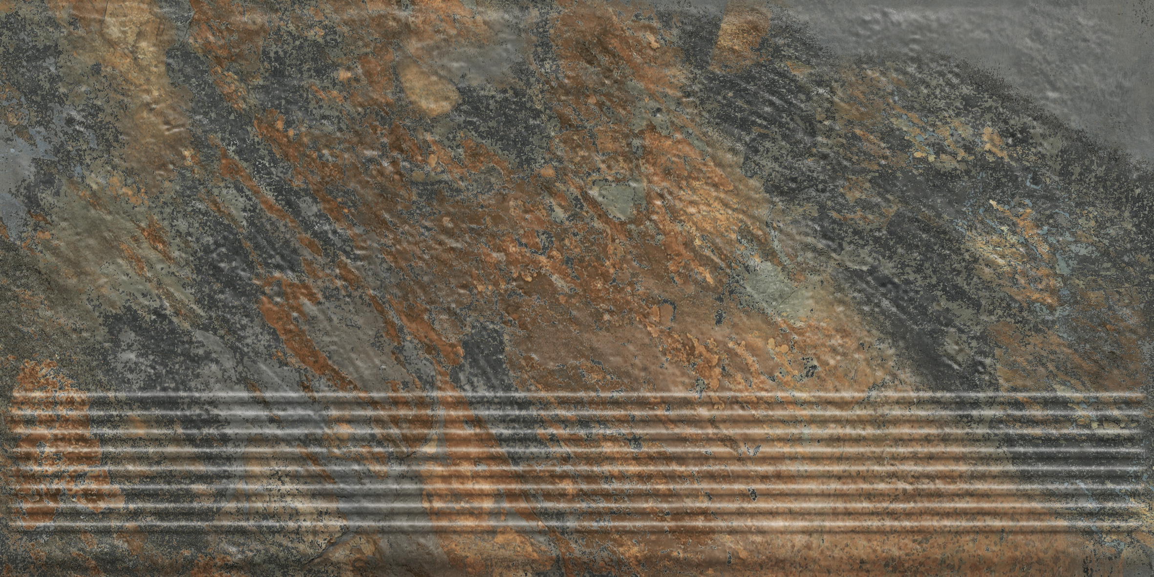 Ступень без капиноса с насечками Ardis rust структурная 300х600х8.5мм Paradyz 8шт/уп купить в Санкт-Петербурге