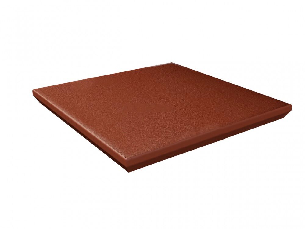 Ступень угловая с капиносом Natural rosa duro структурный 330х330х11 Paradyz купить в Санкт-Петербурге