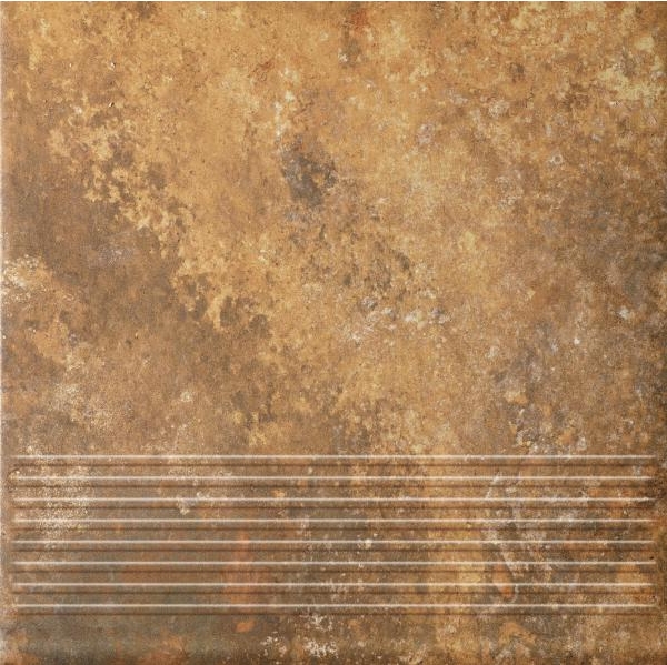 Ступень простая с насечками ARTEON цвета ROSSO, OCHRA, TAUPE, BROWN, GRYS купить в Санкт-Петербурге