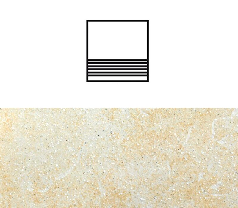 Ступень Stroher 8181 Keraplatte Roccia без угла с насечками 833 corda 300x240x10мм 10шт/уп купить в Санкт-Петербурге