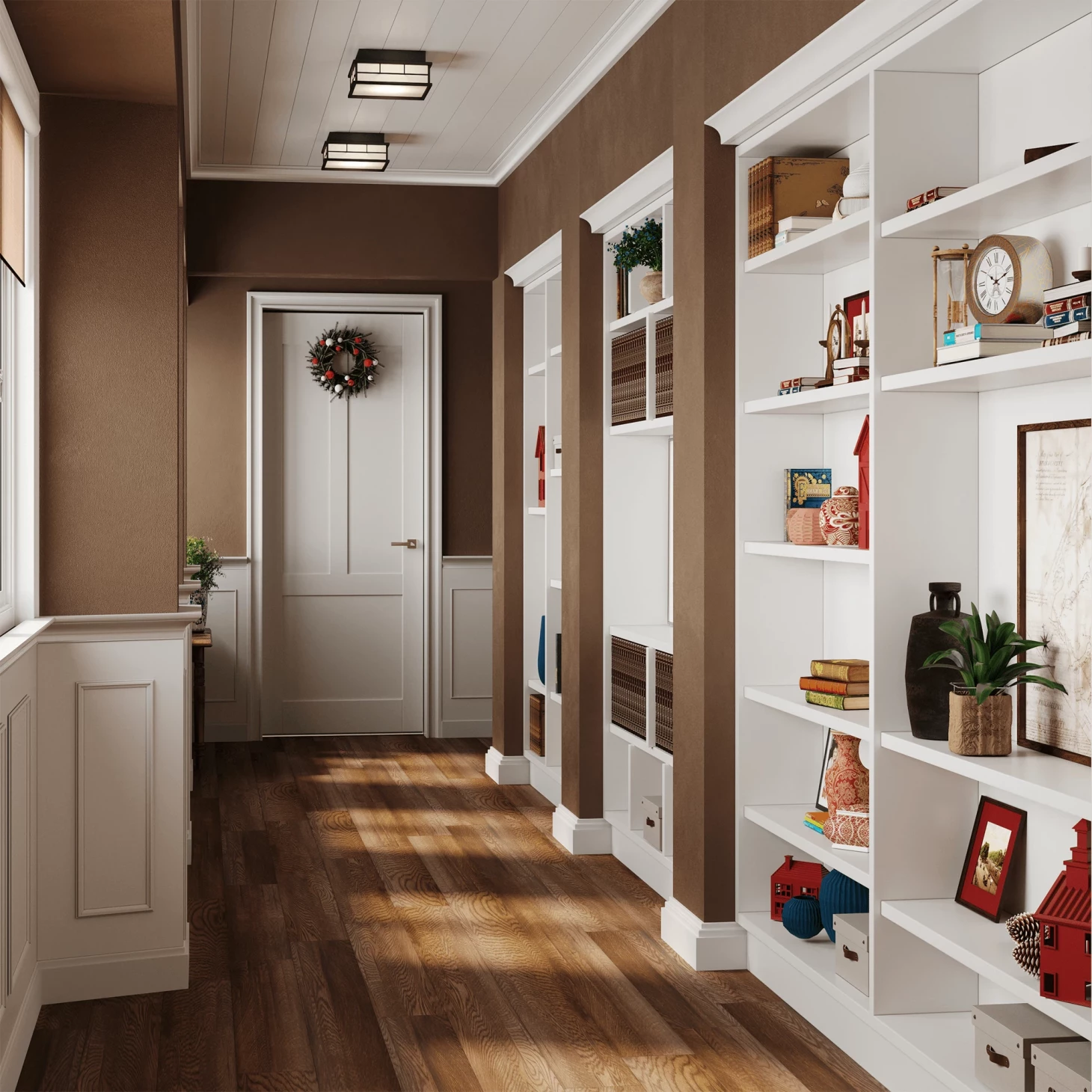 SPC-ламинат ScandiWood 28 Орех структ.1220х180мм IXPE 8шт/уп/1.76м2 CM Floor купить в Санкт-Петербурге