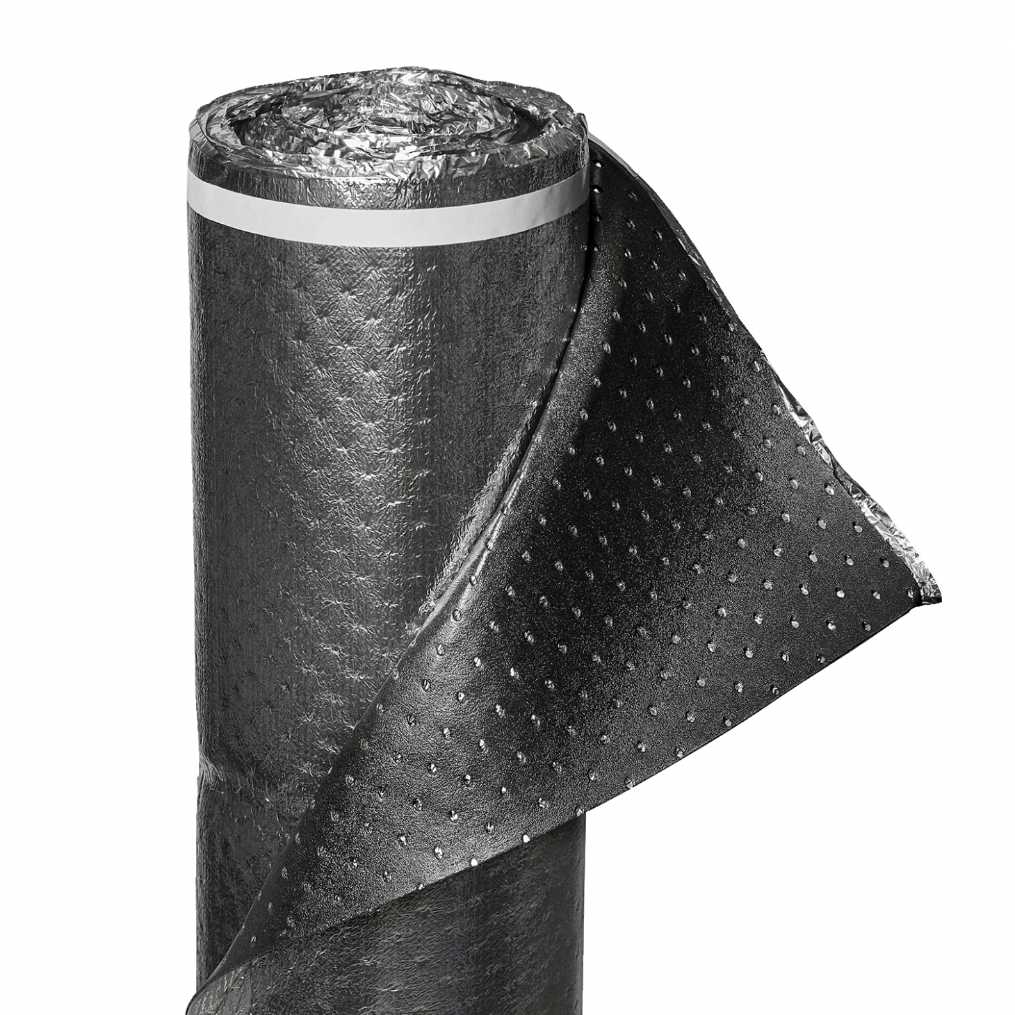 Подложка рулонная черная фольгированная IXPE20S 2мм (для отапливаемых полов) CM Floor купить в Санкт-Петербурге