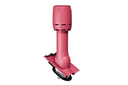 Дефлектор вытяжной вентиляции для волновой черепицы D160 вишня Braas купить в Санкт-Петербурге