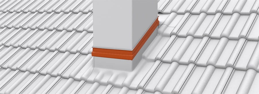 Планка примыкания (Вака) 2.4м алюминий двусторонняя Braas купить в Санкт-Петербурге