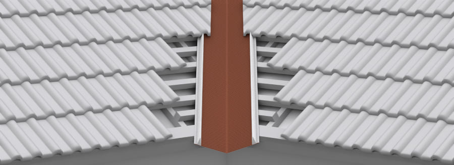 Желобок ендовы (скобы выписываются отдельно) Braas купить в Санкт-Петербурге