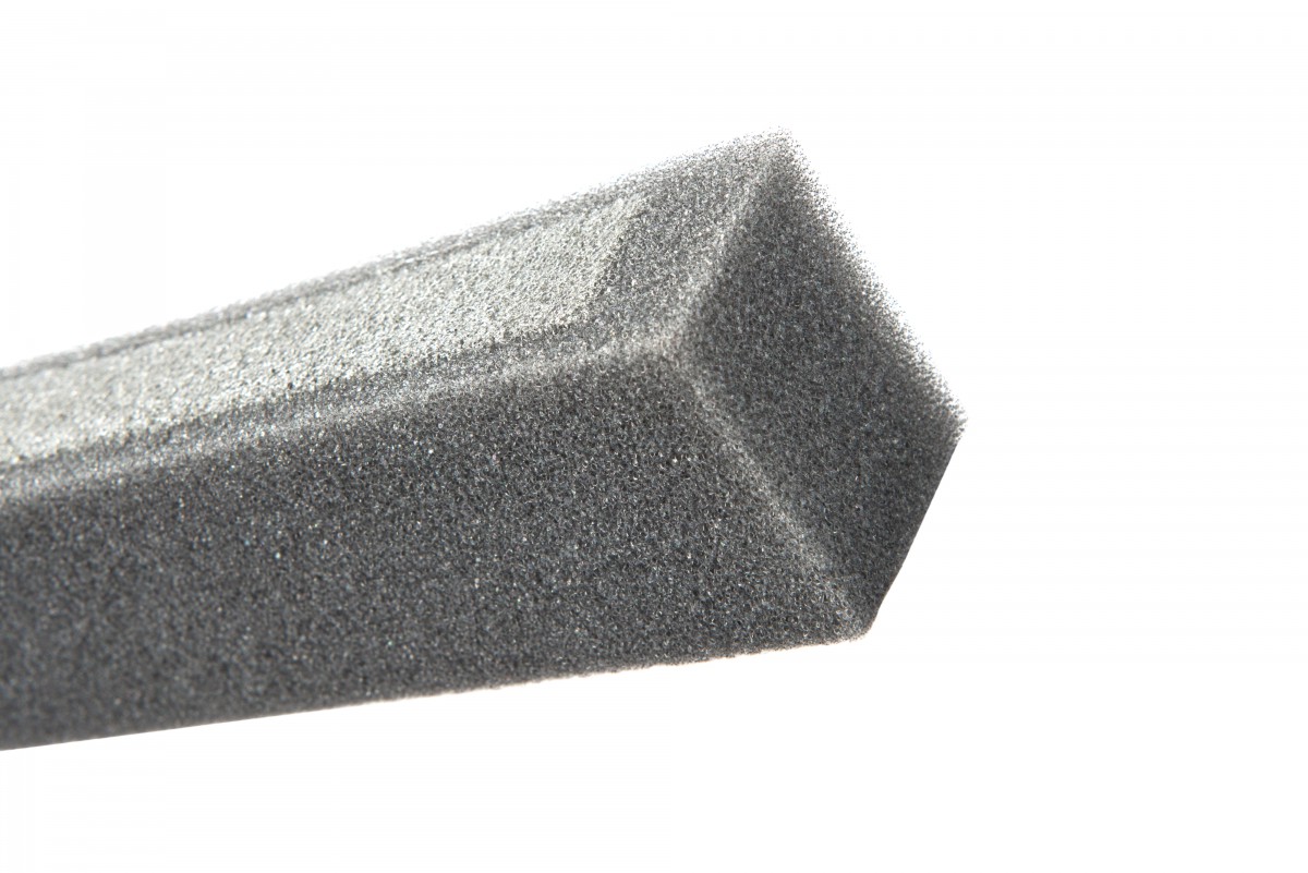 Уплотнитель прямоугольный (самокелящийся) 50х40х1000мм 7024 (темно-серый) DR купить в Санкт-Петербурге