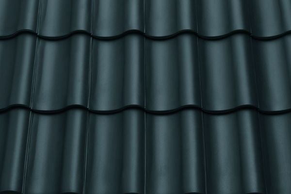 Керамическая черепица ABC TG10, шифер (сланцево-черный) купить в Санкт-Петербурге