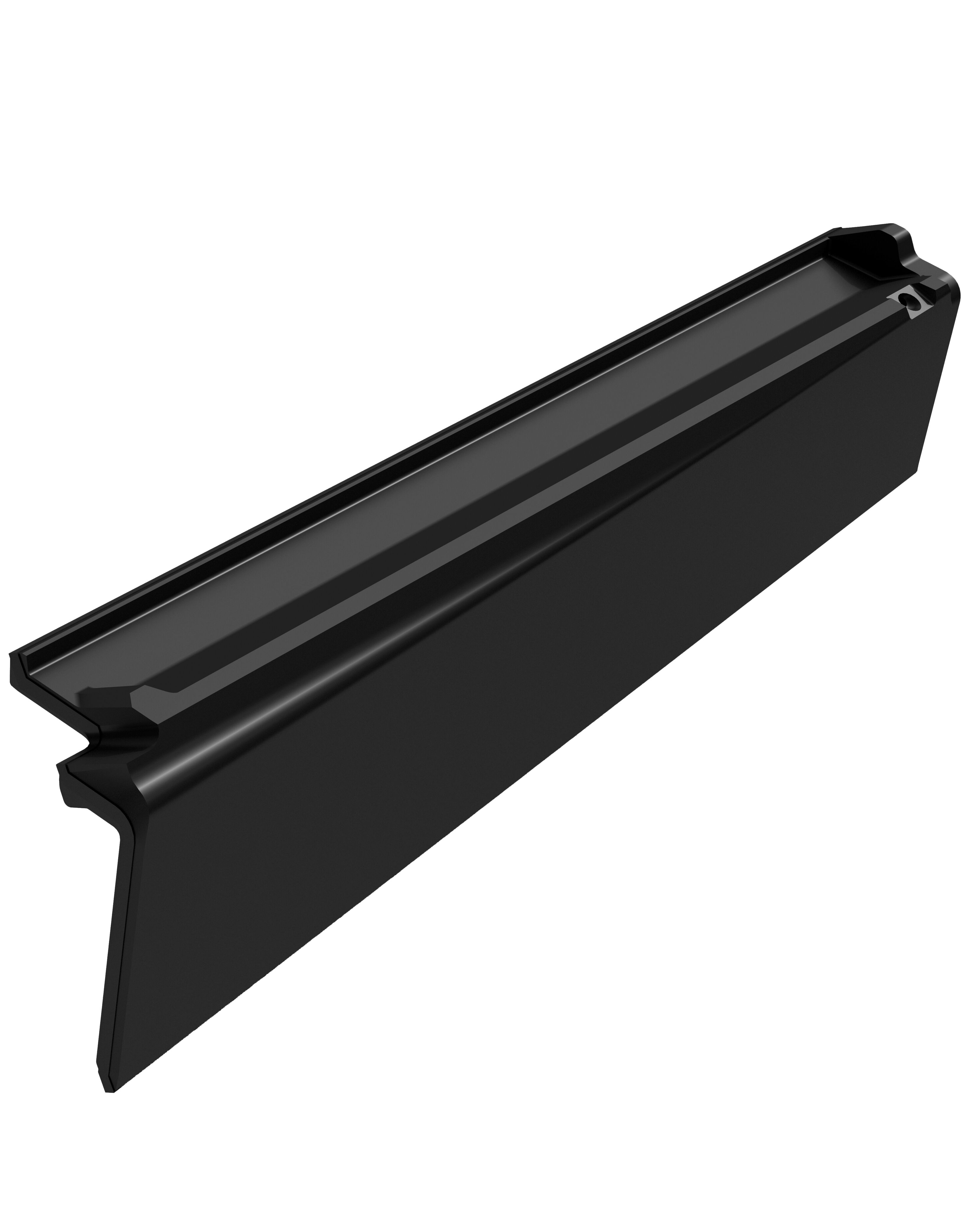 KONTINENTAL PRO Боковая черепица правая черный ангоб (black engobe) Mladost купить в Санкт-Петербурге