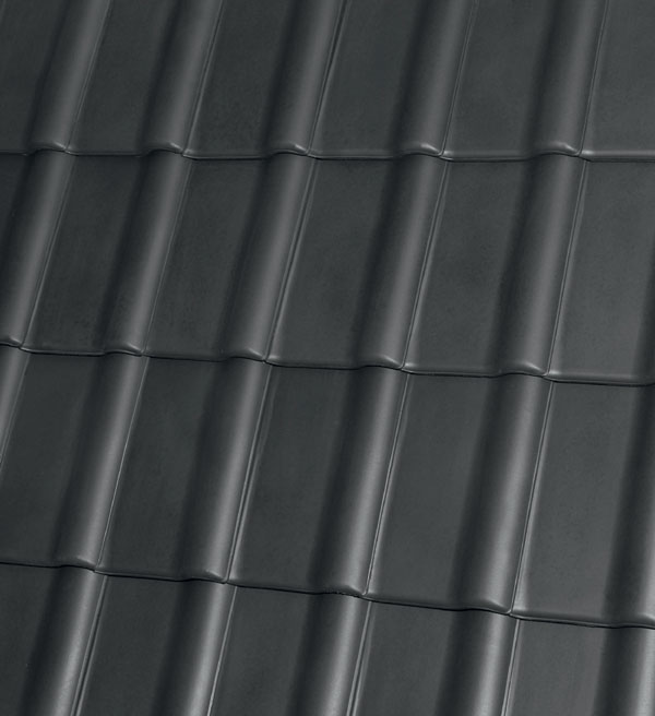 PIEMONT Рядовая черепица Schiefergrau (Антрацитово-серый) Röben купить в Санкт-Петербурге