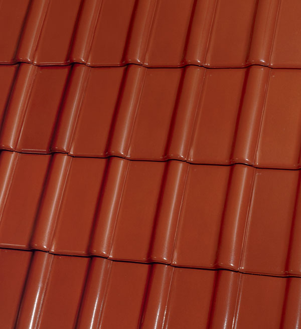 PIEMONT Рядовая черепица Kastanienbraun, glanz-engobe (Каштановый, глянц-ангоб) Röben купить в Санкт-Петербурге