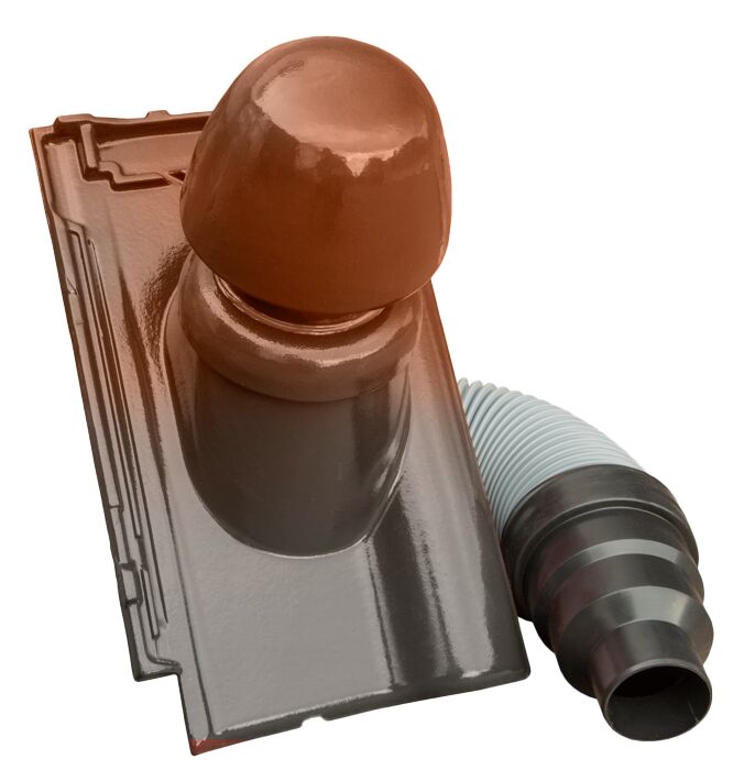 PIEMONT Проходная черепица с вент.насадкой 150мм Röben купить в Санкт-Петербурге