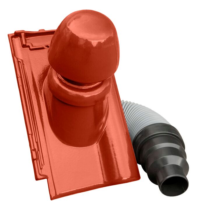 PIEMONT Проходная черепица с вент.насадкой 100мм Röben купить в Санкт-Петербурге