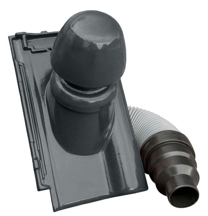 PIEMONT Проходная черепица с вент.насадкой 100мм Röben купить в Санкт-Петербурге