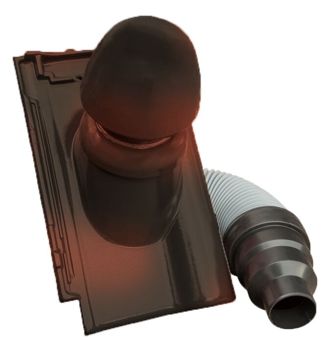 PIEMONT Проходная черепица с вент.насадкой 100мм Röben купить в Санкт-Петербурге