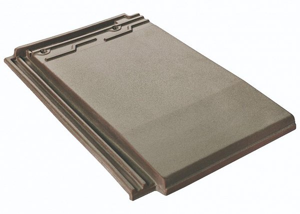 Плоская керамическая черепица цвет Светло-серый купить в Санкт-Петербурге