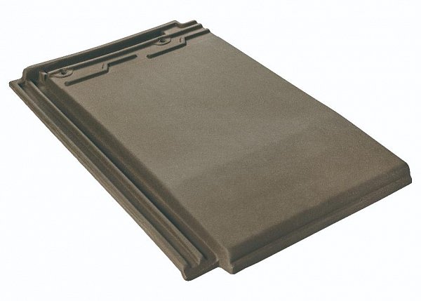 Плоская керамическая черепица цвет Зелено-коричневый купить в Санкт-Петербурге