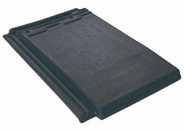 Плоская керамическая черепица цвет Чернильно-черный купить в Санкт-Петербурге