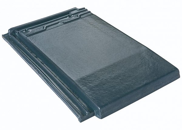 Плоская керамическая черепица цвет Полуночно-синий купить в Санкт-Петербурге