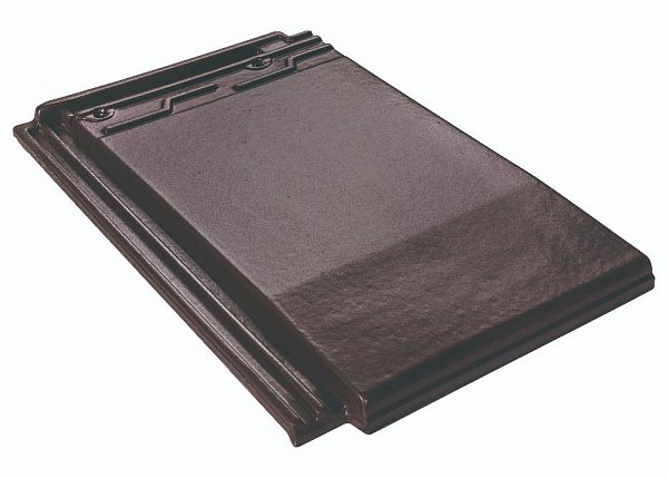 Плоская керамическая черепица цвет Коричневый купить в Санкт-Петербурге