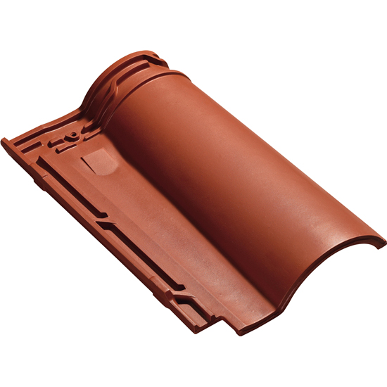 Высоковолновая керамическая черепица цвет  Киноварь купить в Санкт-Петербурге