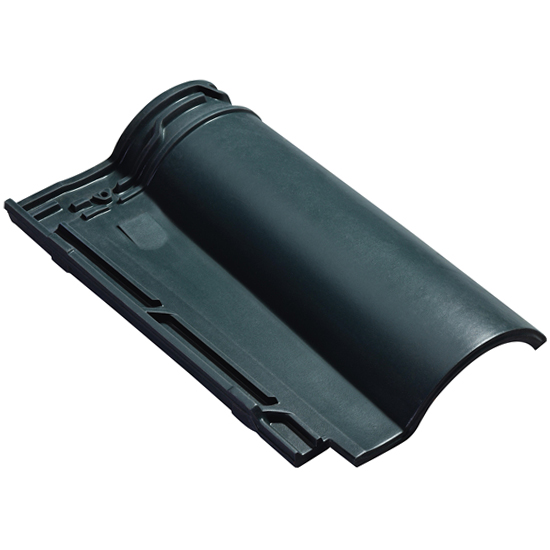 Высоковолновая керамическая черепица цвет Малахитовый зеленый купить в Санкт-Петербурге