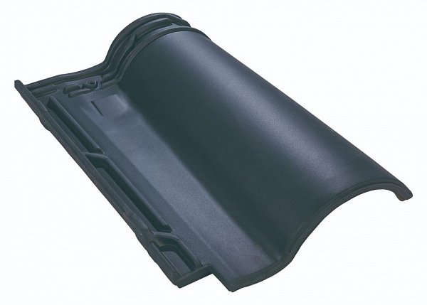 Высоковолновая керамическая черепица цвет  Темно-синий купить в Санкт-Петербурге