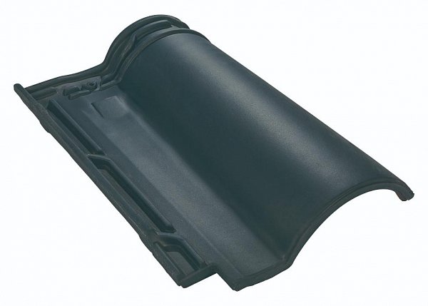 Высоковолновая керамическая черепица цвет  Берлинская лазурь купить в Санкт-Петербурге