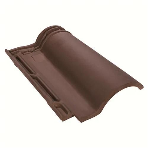 Высоковолновая керамическая черепица цвет Глубокий коричневый купить в Санкт-Петербурге