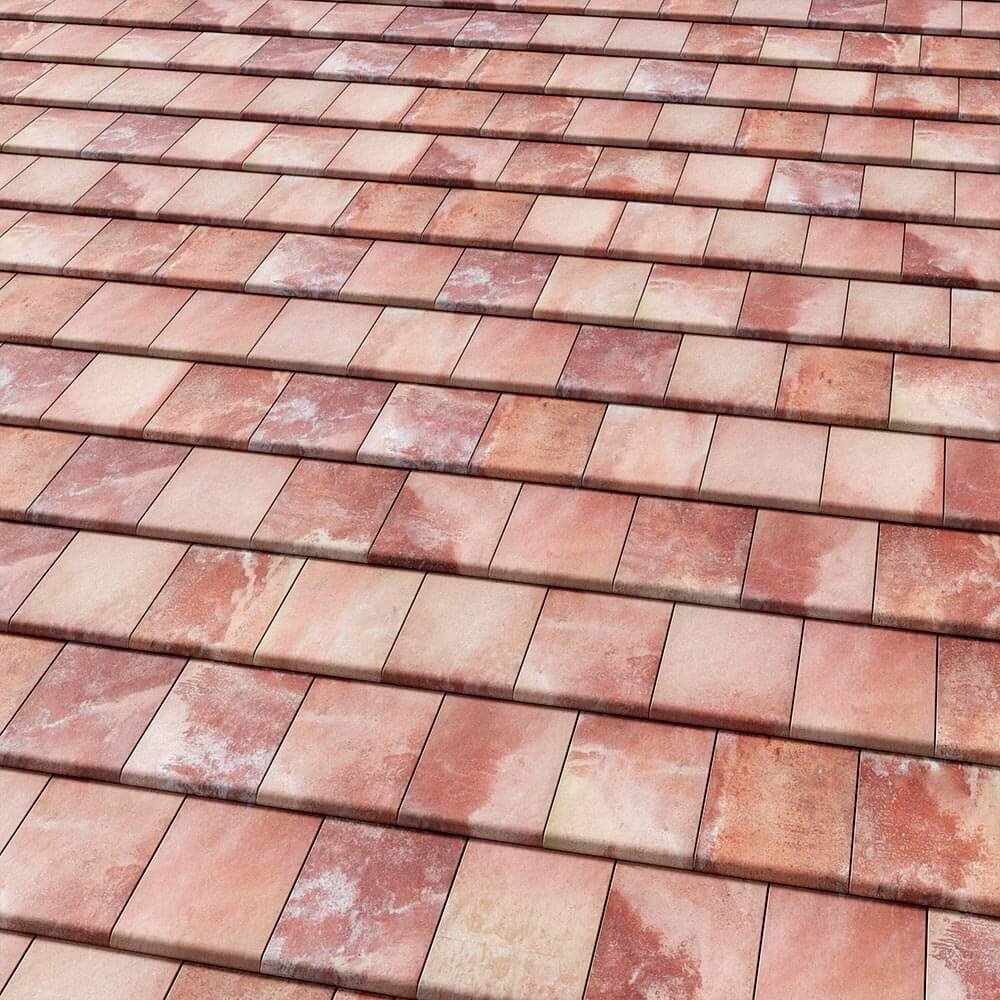 FLAT 10-TECH Рядовая черепица Ibiza pink (покрытие под камень котто) Tejas Borja купить в Санкт-Петербурге