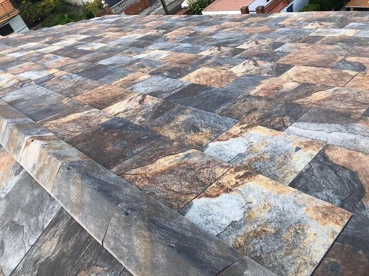 FLAT 5-XL Рядовая черепица Nepal orange (покрытие под сланец, фактурный край) Tejas Borja купить в Санкт-Петербурге