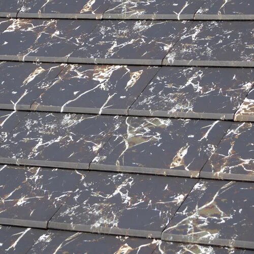 FLAT 5-XL Рядовая черепица Roma dark (покрытие под мрамор) Tejas Borja купить в Санкт-Петербурге