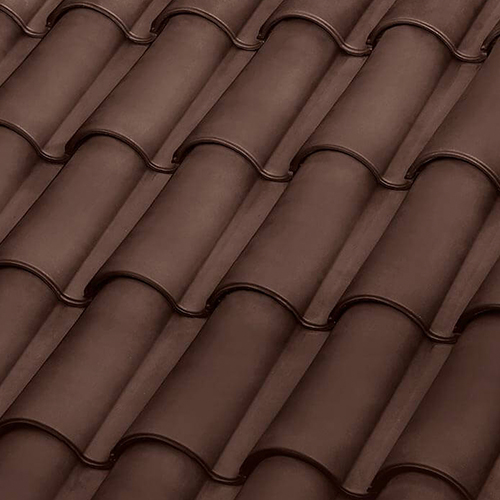 Керамическая черепица Tejas Borja TB-10 Tech коричневый (chocolate) купить в Санкт-Петербурге