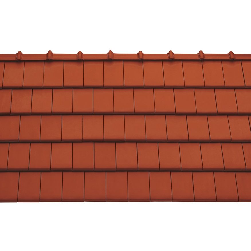 Planoton (Figaro) Рядовая черепица Красный ангоб Tondach купить в Санкт-Петербурге