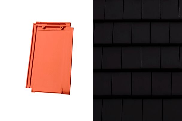 Planoton (Figaro) Вентиляционная черепица Графен ангоб Tondach купить в Санкт-Петербурге