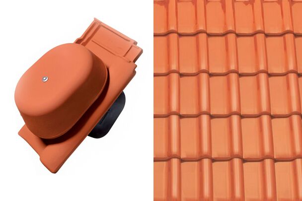 Sensaton (Samba) Вентиляционный комплект Натуральный красный Tondach купить в Санкт-Петербурге