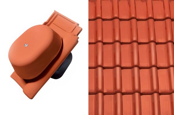 Sensaton (Samba) Вентиляционный комплект TONDACH Красный ангоб Tondach купить в Санкт-Петербурге