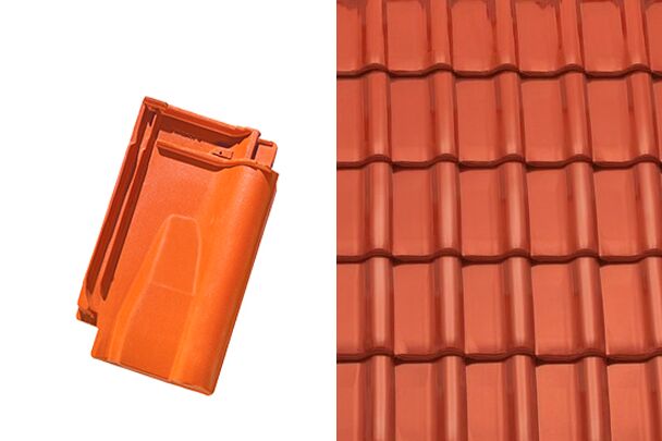 Sensaton (Samba) Вентиляционная черепица Красный ангоб Tondach купить в Санкт-Петербурге