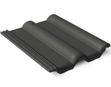 Франкфуртская Рядовая черепица Черный купить в Санкт-Петербурге