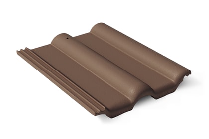 Франкфуртская Рядовая черепица Темно-коричневый купить в Санкт-Петербурге