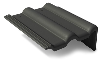 Франкфуртская Боковая цементно-песчаная черепица правая купить в Санкт-Петербурге