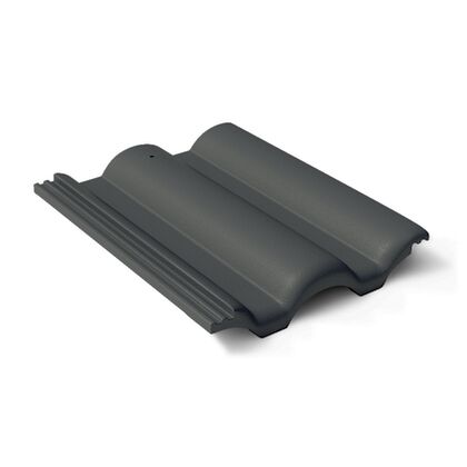 Рядовая черепица Таунус черный Braas купить в Санкт-Петербурге