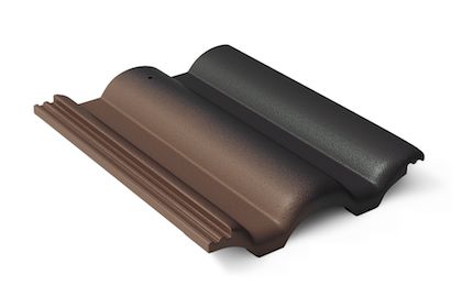 Таунус Рядовая черепица антик темно-коричневый купить в Санкт-Петербурге