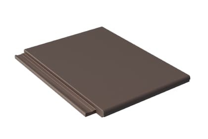 Рядовая черепица Тегалит темно-коричневый Braas купить в Санкт-Петербурге