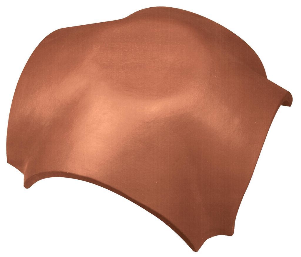 Вальмовый колпак F8 1/2, состаренный черный ангоб купить в Санкт-Петербурге