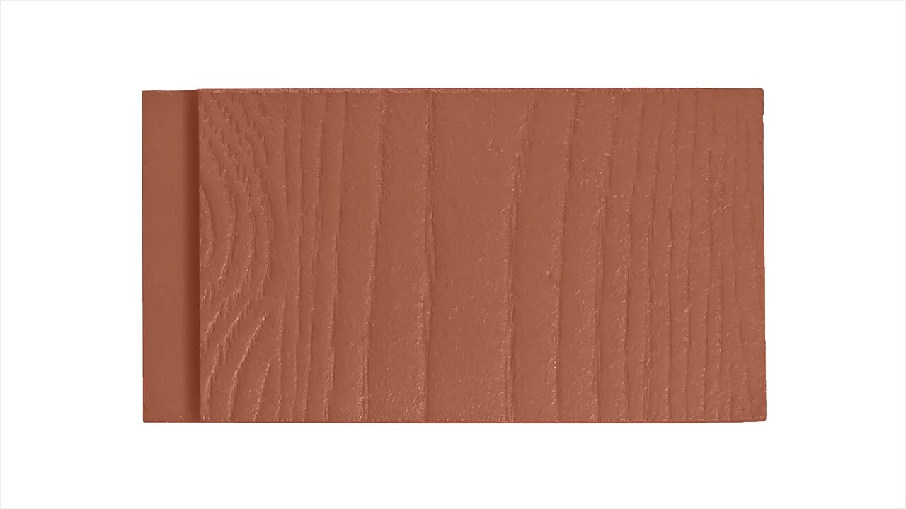 Фиброцементный сайдинг БЕТЭКО Клик под дерево 8023 оранжево-коричневый купить в Санкт-Петербурге