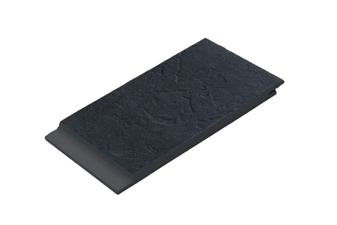 БЕТЭКО Фиброцементный сайдинг Клик Сланец 190х3000х10мм 0.57м2 7024 темно-серый купить в Санкт-Петербурге