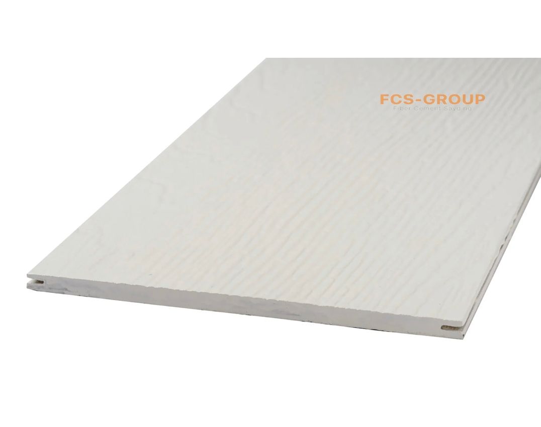 Фиброцементный сайдинг FCS Line паз-паз ФАКТУРА ДЕРЕВА серый в массе купить в Санкт-Петербурге