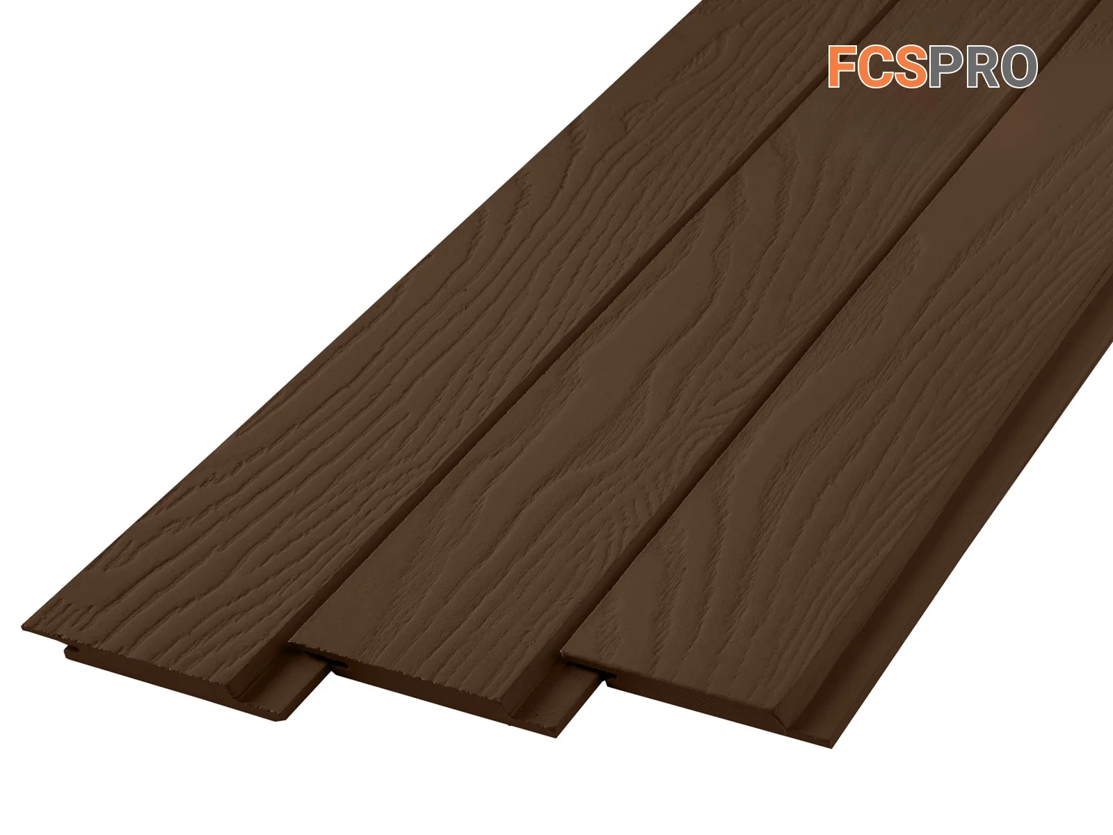 FCS Фиброцементный сайдинг Wood Click Штиль 3000х100х10мм 0.3м2 F21 купить в Санкт-Петербурге